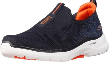 Skechers mens Gowalk 6 - Stretch Fit Slip-on Athletic Performance Walking Shoe