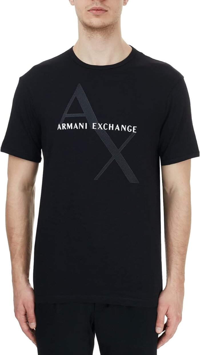 Armani Exchange Men’s Graphic T-Shirt, Black