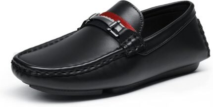 Bruno Marc Boy's Loafer Slip-On Dress Shoes