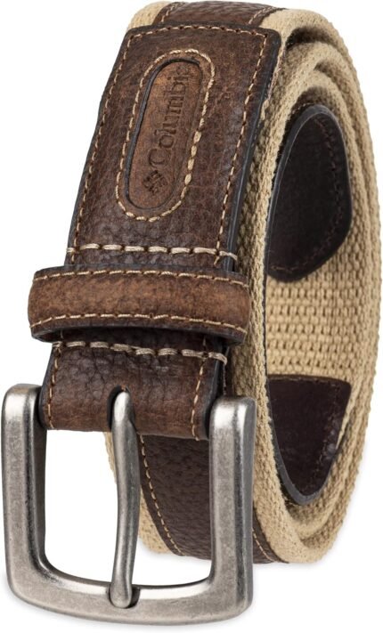 Columbia Men's Everyday Comfort Casual Fabric Belt