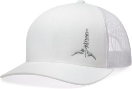 LARIX Trucker Hat - Tamarack Mountain (No-Sweat Hat Liner Included)