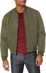 Lucky Brand Mens Classic Bomber Jacket