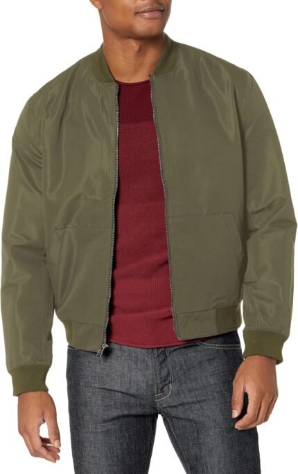 Lucky Brand Mens Classic Bomber Jacket