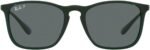 Ray-Ban RB4187F Chris Low Bridge Fit Square Sunglasses