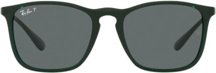 Ray-Ban RB4187F Chris Low Bridge Fit Square Sunglasses