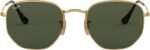 Ray-Ban Rb3548n Hexagonal Flat Lens Sunglasses